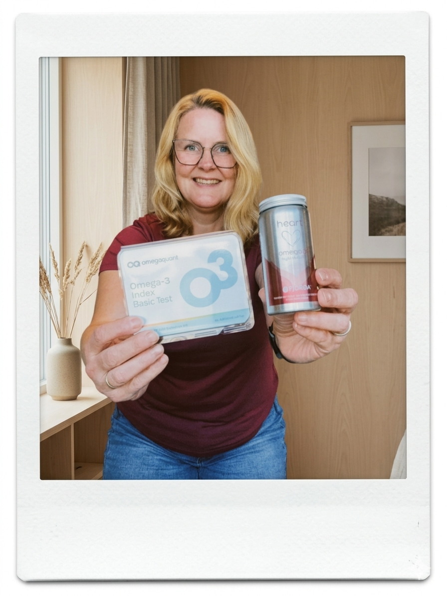 Hvor mye omega‑3 bør du ta daglig? Dosering, omega‑3‑indeks og tester forklart